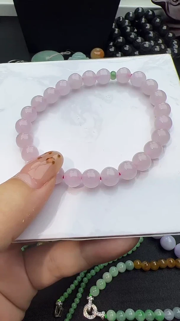 未镶嵌手串翡翠玉珠手串