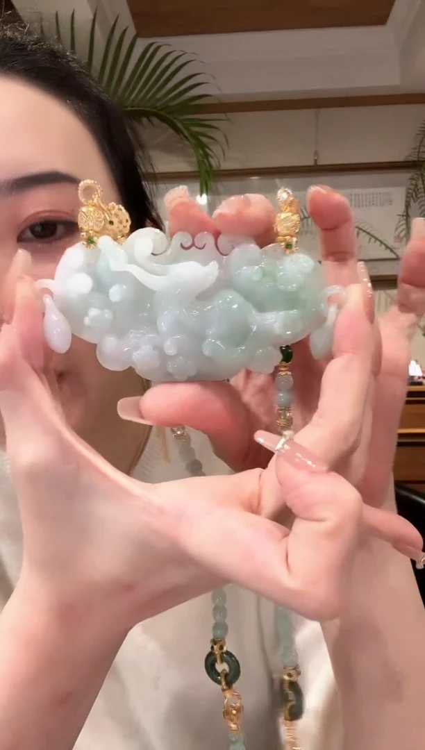 【闪购商品】翡翠颈饰未镶嵌国风