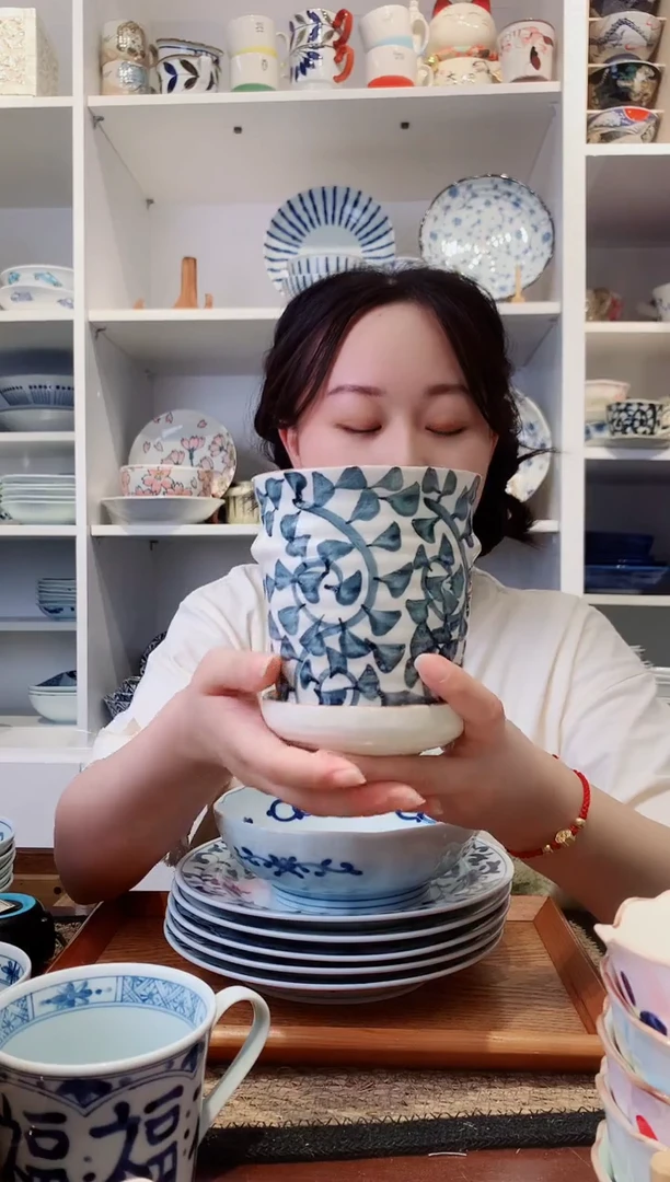 陶瓷日本进口陶瓷筷筒