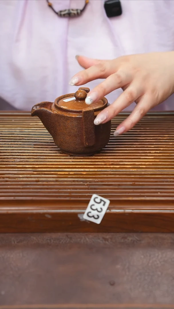 万古烧粗陶手工茶具