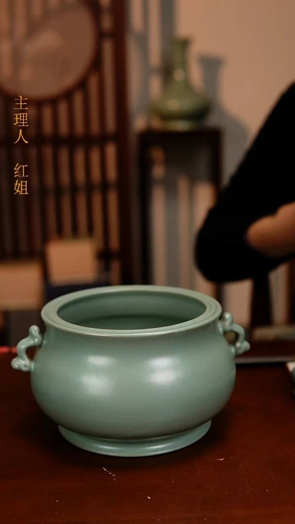瓷片原产地原矿釉汝瓷