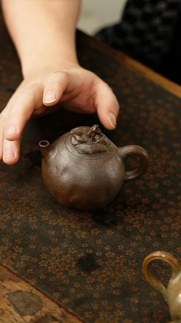 茶杯紫砂星****S85号紫砂柴烧