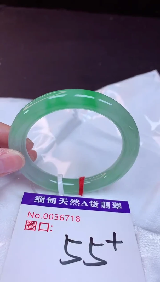 未镶嵌手镯翡翠55