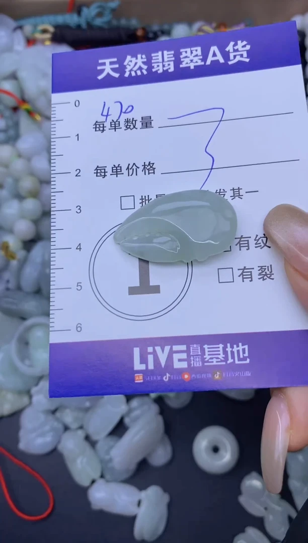 颈饰未镶嵌翡翠天然翡翠A货批量多样性发一件