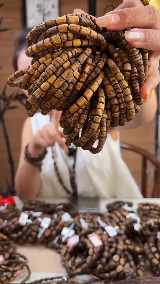 线香奇楠沉香小筒珠