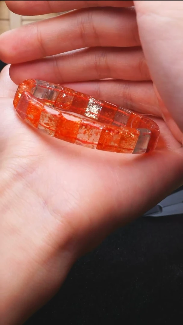 未镶嵌L062金太阳渐变手牌长石多样性