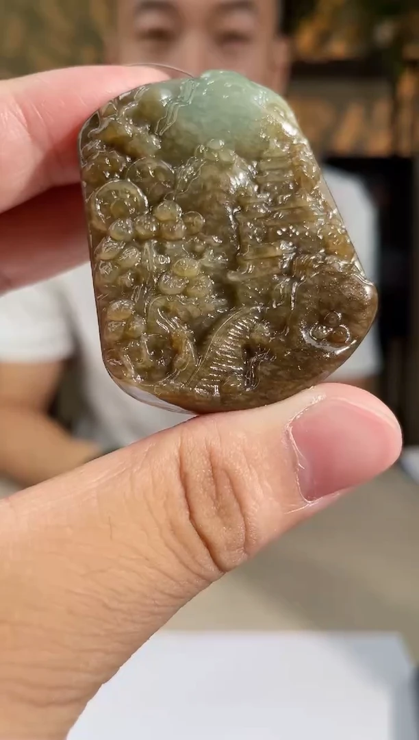 和田玉未镶嵌吊坠(不含链)多样性发货拍一发一