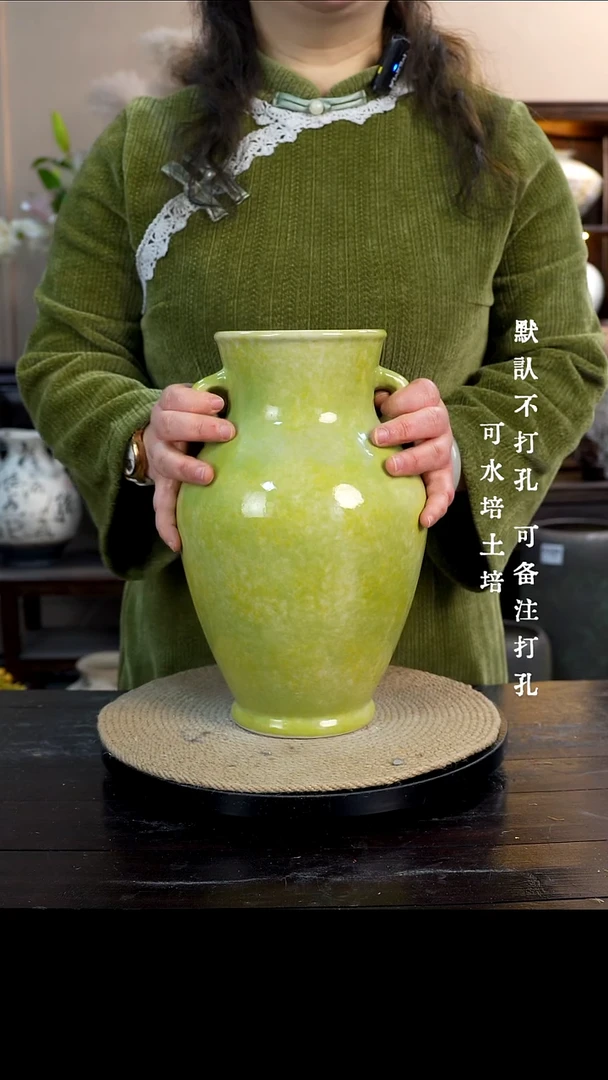 摆件陶瓷景德镇花瓶A443