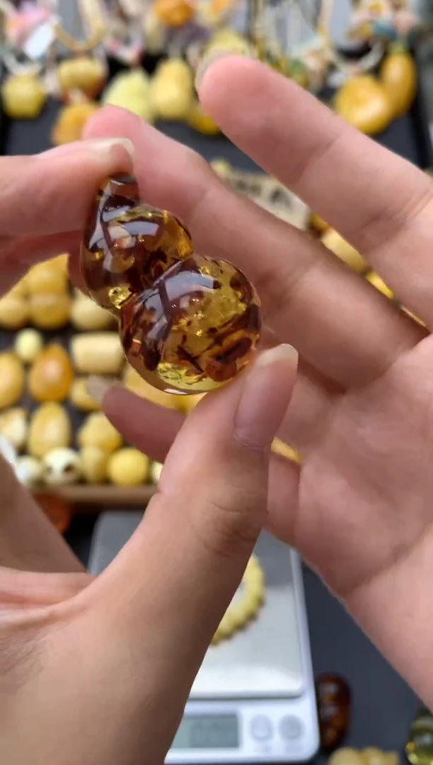 未镶嵌琥珀珠宝奇石044琥珀蜜蜡微瑕