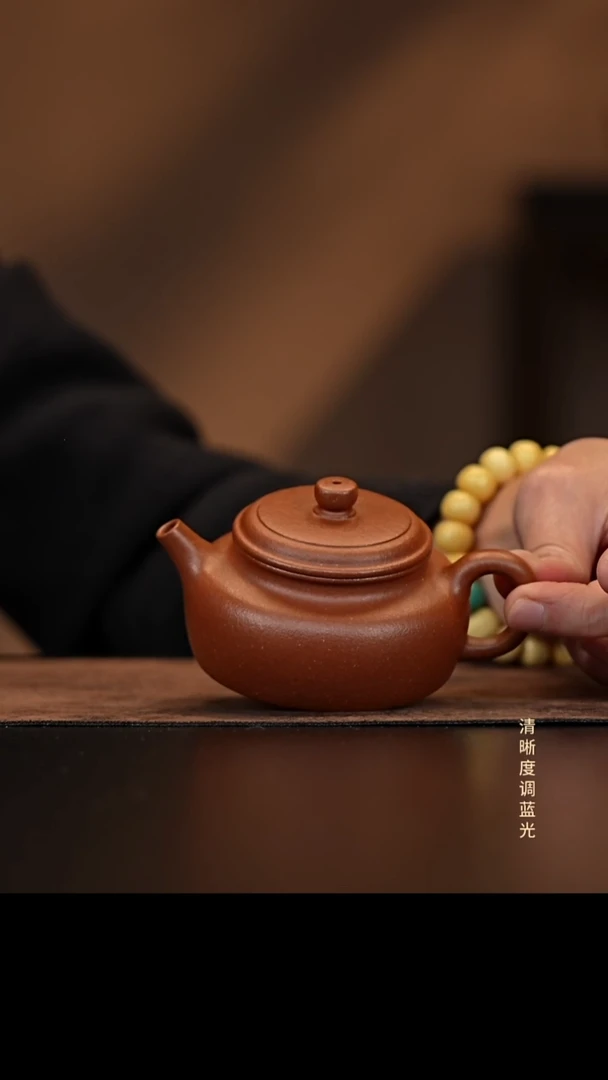 允禾斋 紫砂壶  矮德钟 降坡