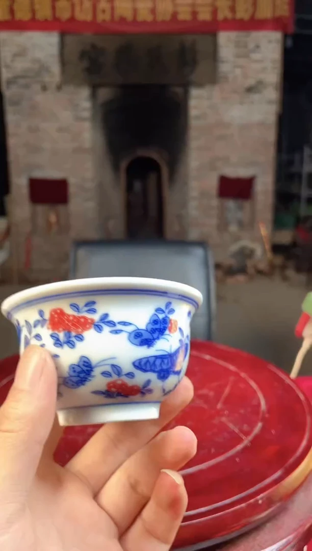 摆件陶景德镇陶瓷杯