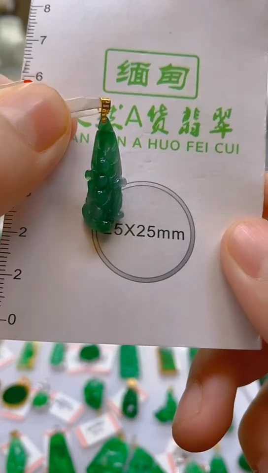 【闪购商品】翡翠颈饰18K金镶嵌新号开播，全场乱卖