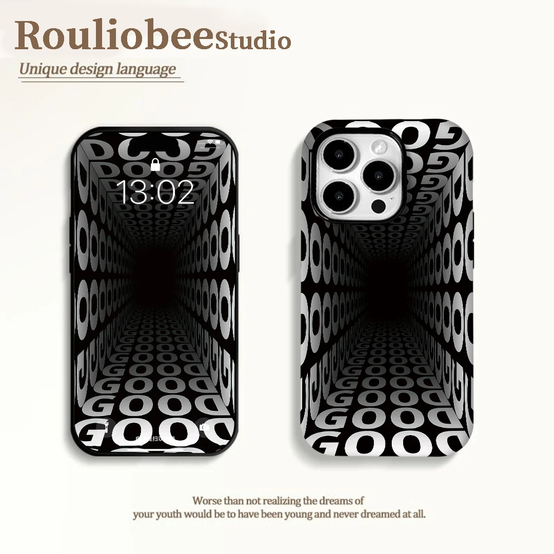 BANCA无限深渊菲林二合一适用苹果16/15手机壳14华为vivo小米oppo