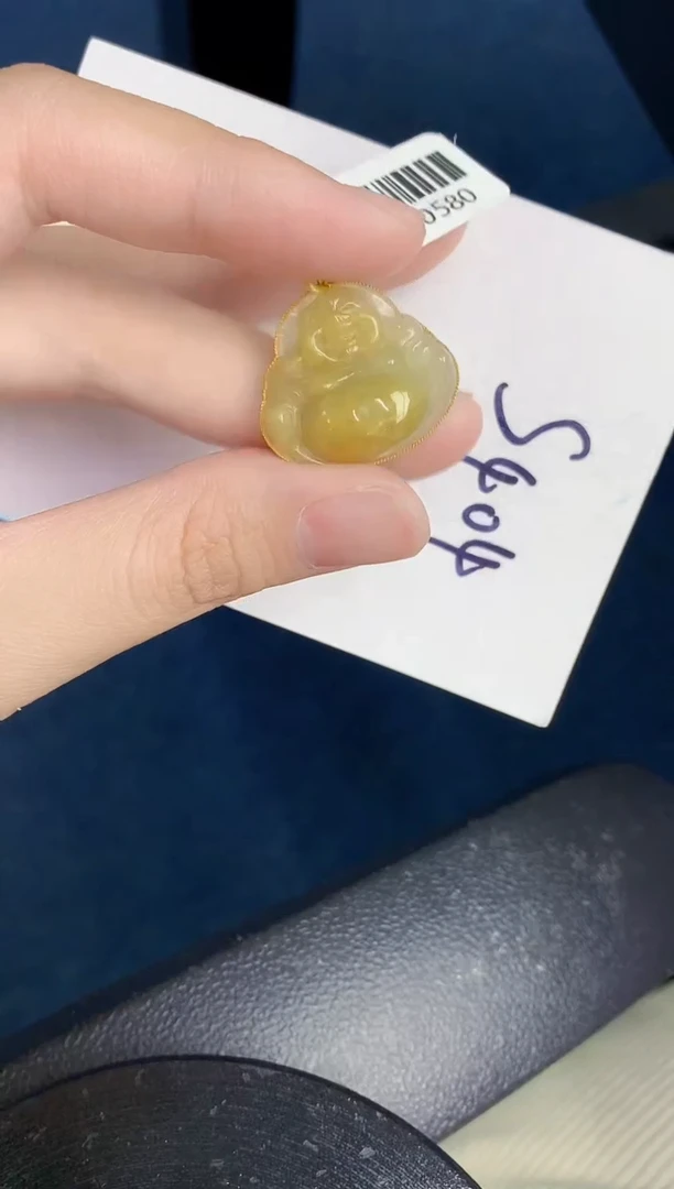 【闪购商品】翡翠颈饰18K金镶嵌000000000