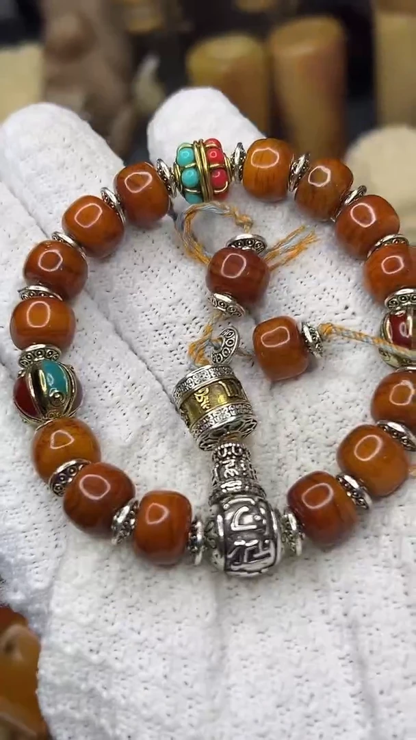 驼骨手串/手链1.2吴哥满配饰