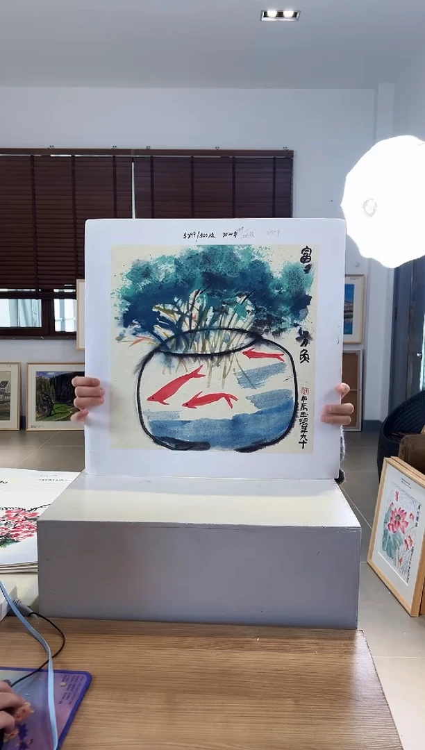 【闪购商品】版画限量亲签盖章版画S