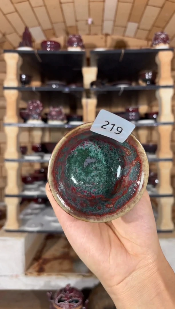 杯精品窑变钧瓷茶器