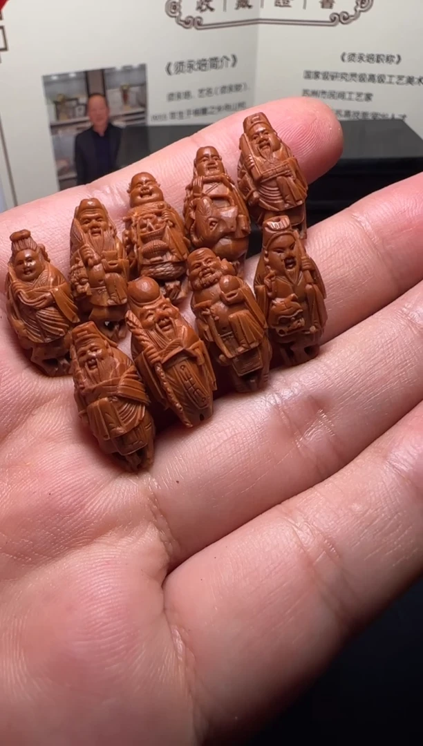 手串/手链橄榄核忙***李橄榄核八仙