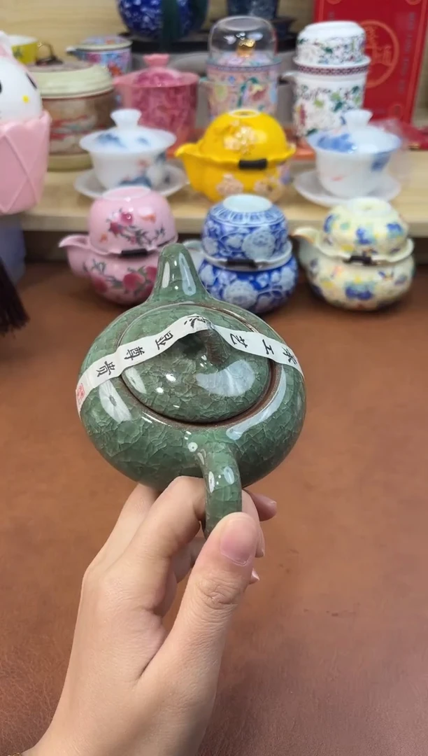 陶陶瓷茶具摆件旅行套组
