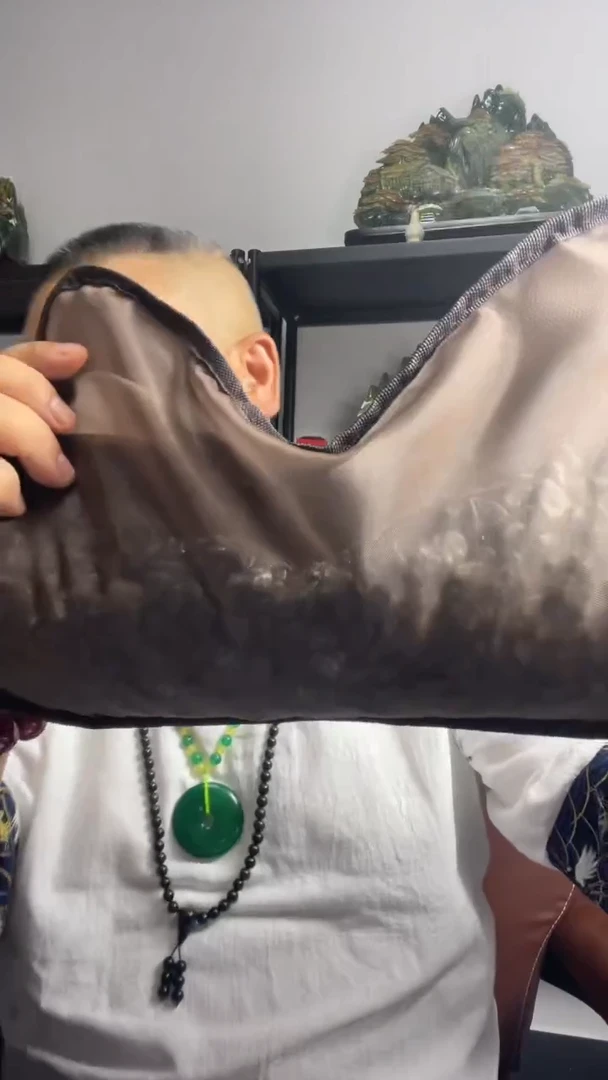 蛇纹石玉未镶嵌枕头一个