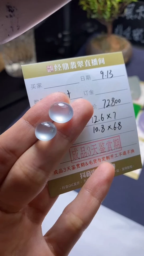 颈饰未镶嵌翡翠挂饰