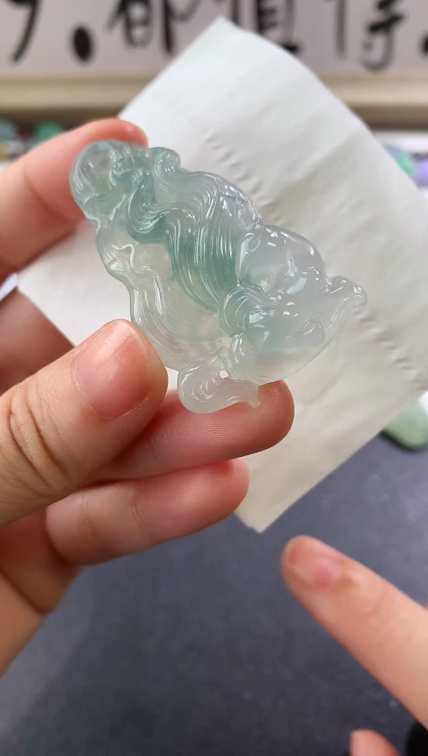 定制翡翠未镶嵌毛货