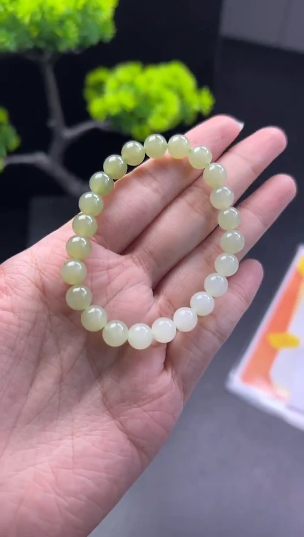未镶嵌手串和田玉云*手串