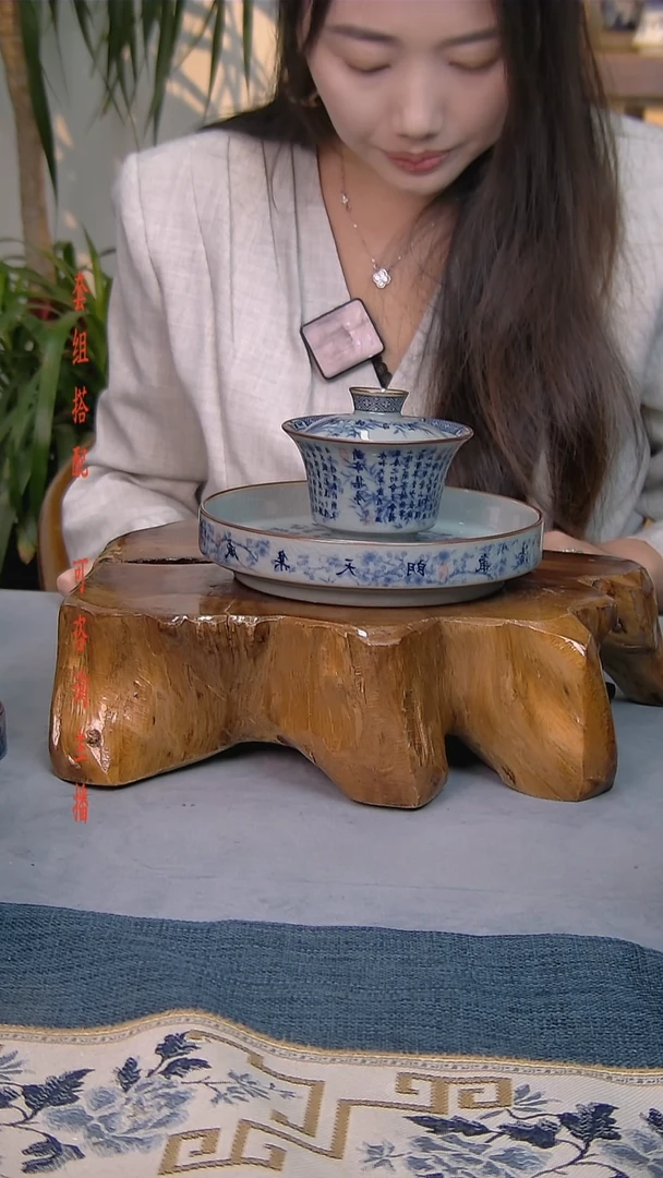 简装家用款2件套 老陶泥开片纹陶瓷茶具