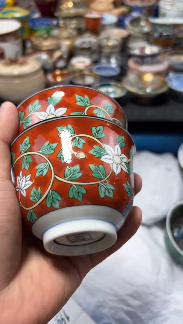瓷片随****安夏目海外回流瓷器中古品。
