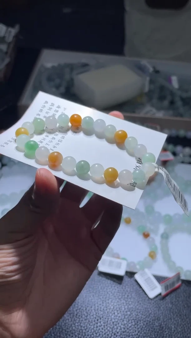 未镶嵌定制翡翠翡翠手串