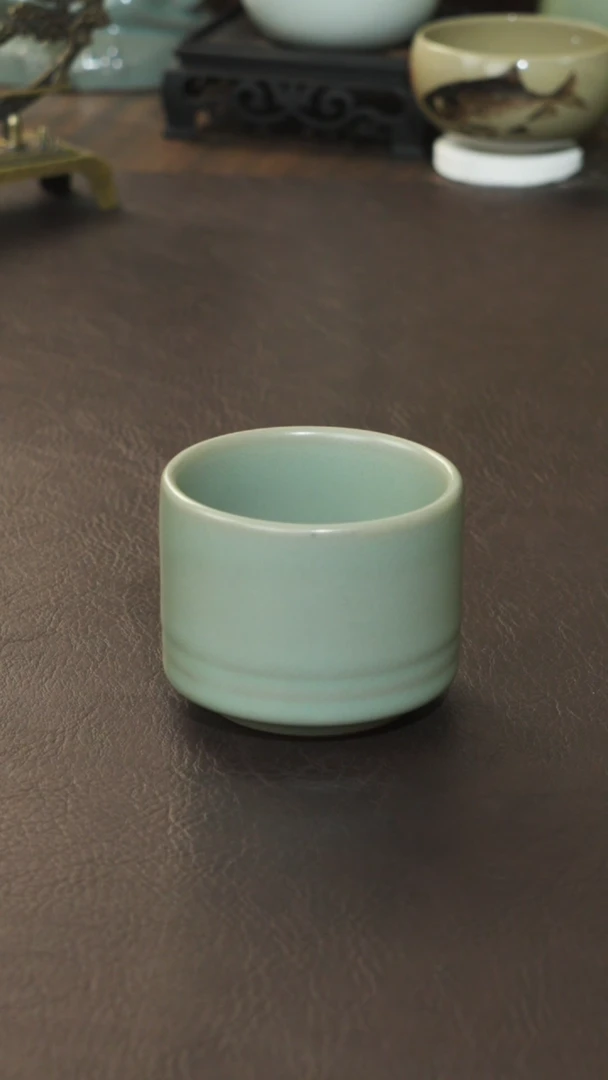 【闪购商品】杯宣宝汝瓷原矿原釉微瑕