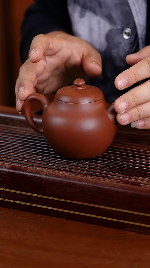 茶壶紫砂瓦翁壶清水泥240cc