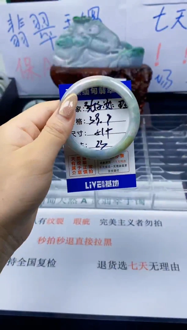 未镶嵌手镯翡翠张****理23