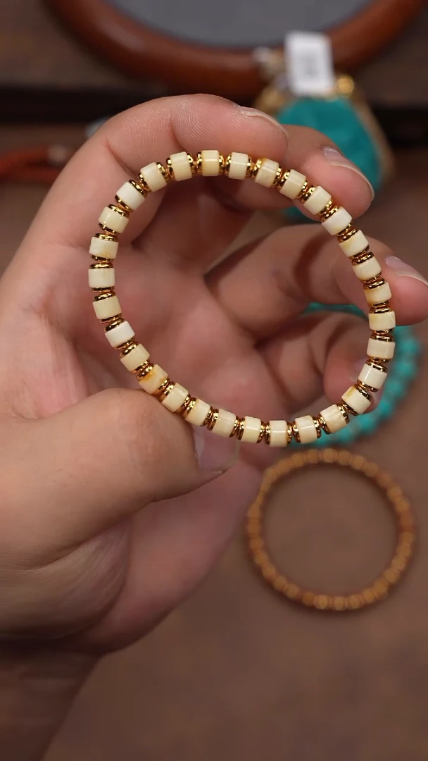 裸石蜜蜡未镶嵌蜜蜡手串