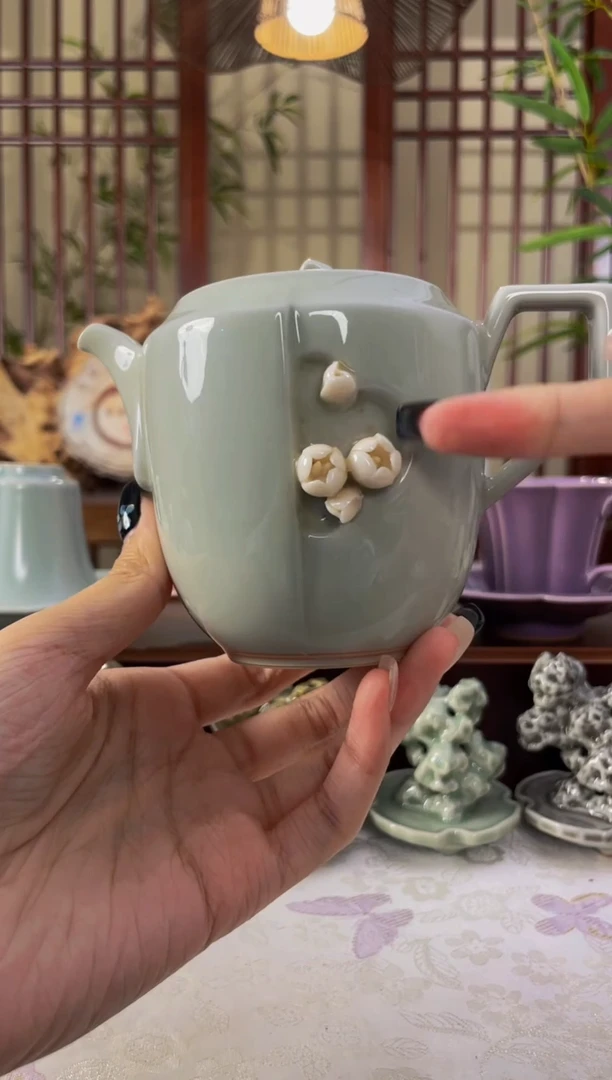 北溪堂-冰台色凌云壶