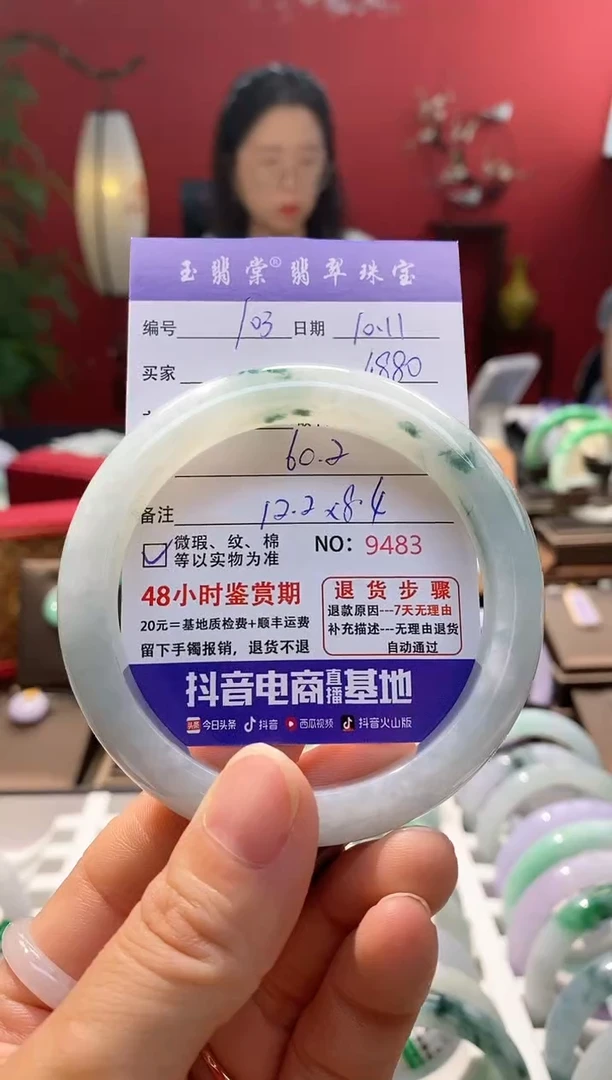 未镶嵌手镯翡翠翡翠103