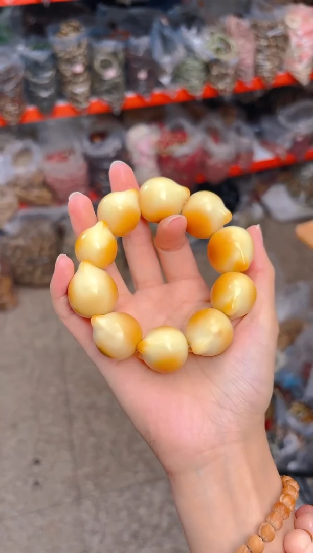 吊坠菩提根/象牙果素款炭烤猫猫头单圈大卡