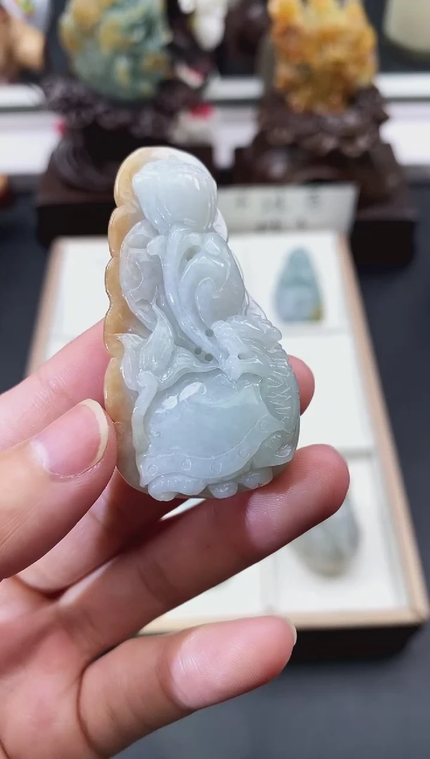 颈饰未镶嵌翡翠天然缅甸A货翡翠