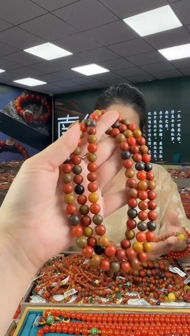 未镶嵌珠串南红玛瑙多样发其一/HS818322001962