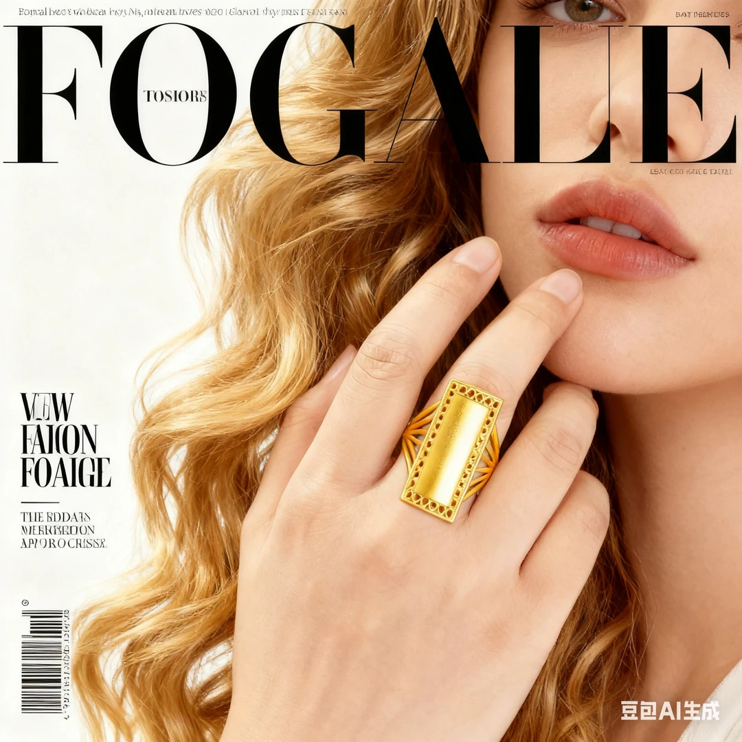 铜合金戒指  KS3041Nurluk 网红戒指女王rag ozgmaydu 大戒指福利