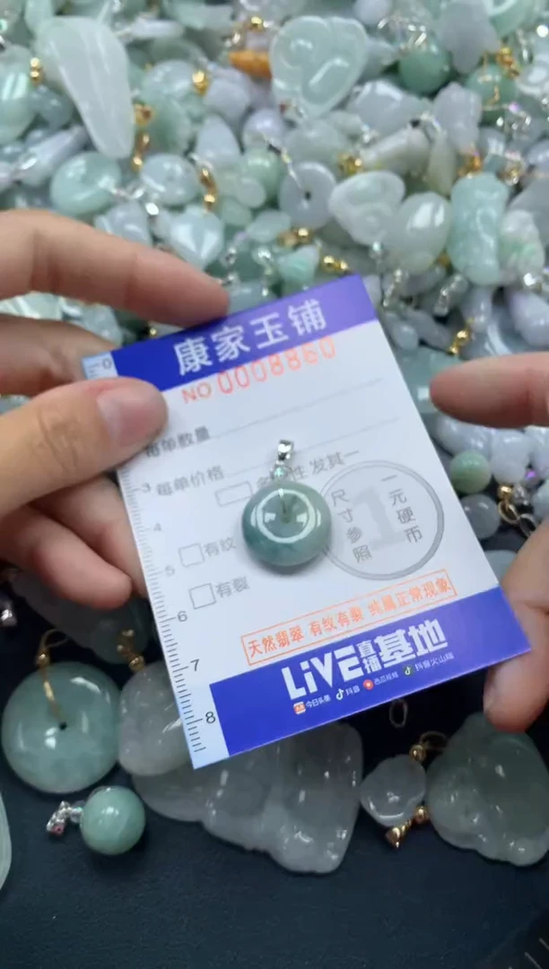 颈饰未镶嵌翡翠8860