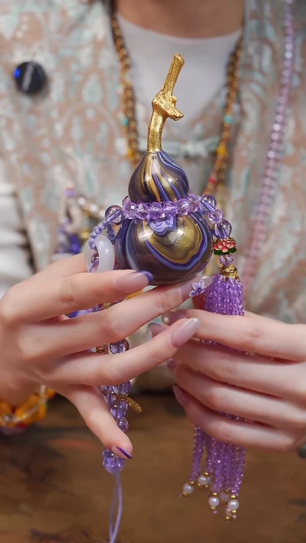 97漆艺工艺小葫芦88