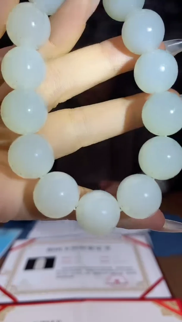 和田玉未镶嵌颈饰A698