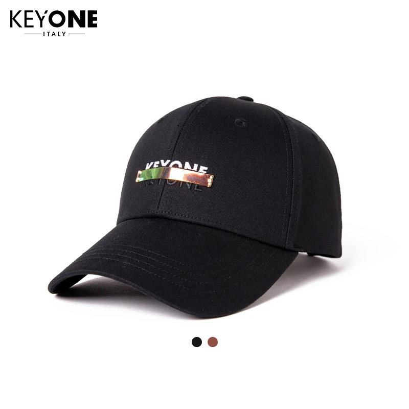KEYONE |帽仕汇镭射贴片刺绣棒球帽运动潮流时尚百搭休闲透气春夏
