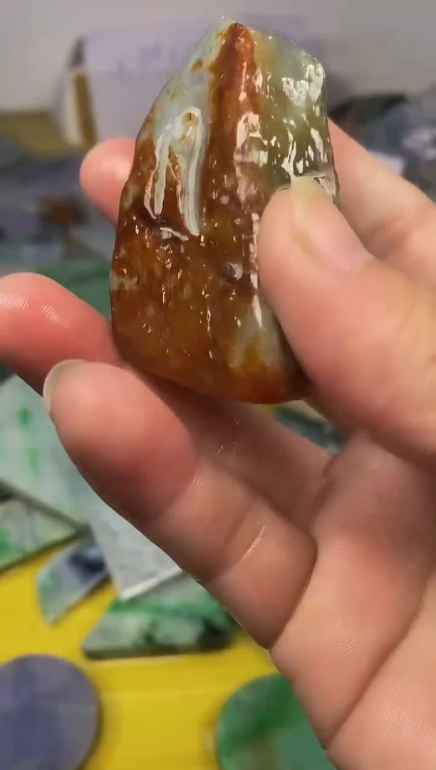 散珠翡翠天然缅甸翡翠A货349