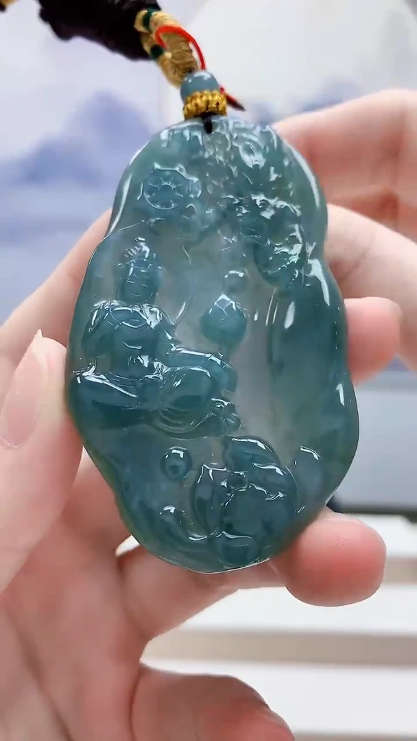 未镶嵌定制翡翠4812ry-毛货挂件141