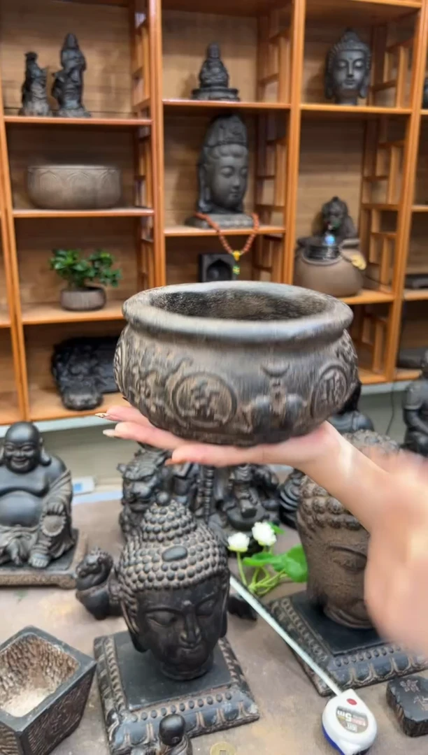 陶土【火山泥】聚宝盆