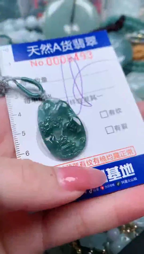 【闪购商品】翡翠颈饰未镶嵌00008493