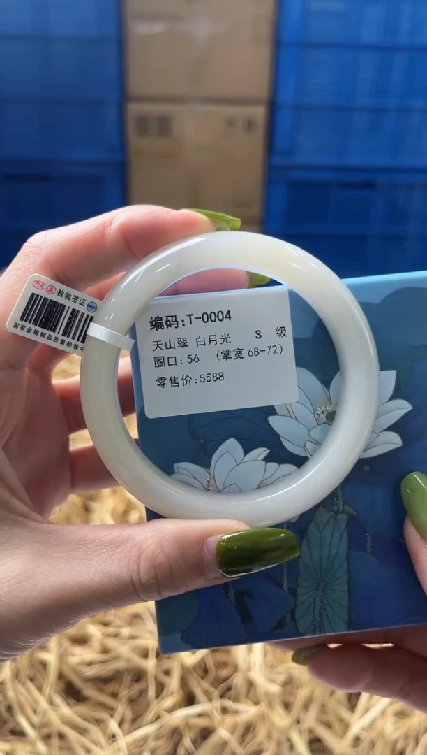 未镶嵌手镯石英质玉T0004