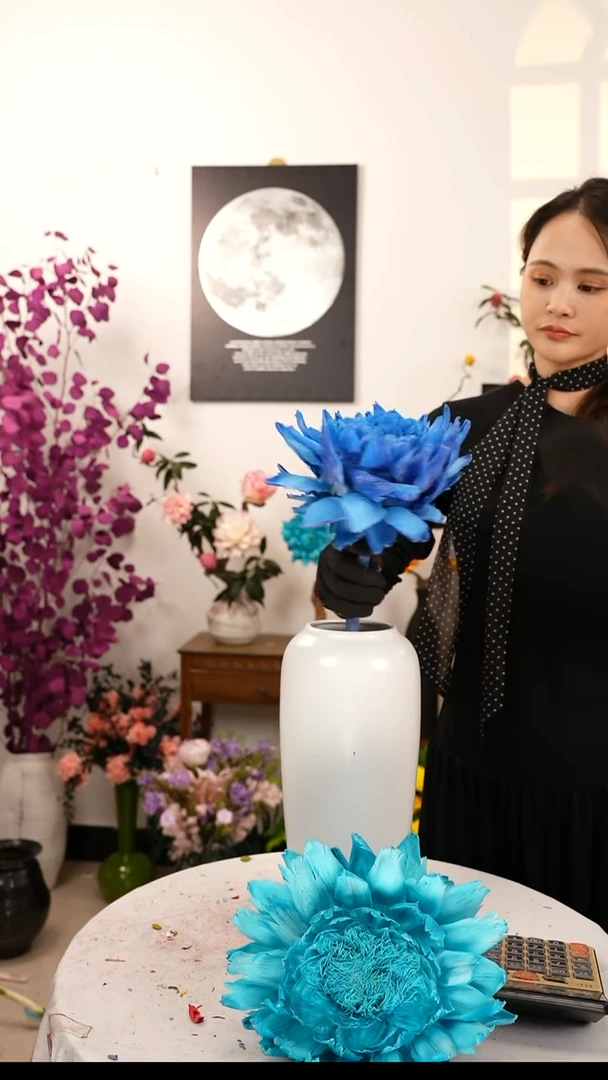 洋蓟永生花    A22 紫色